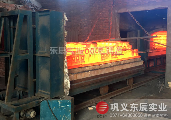 破碎機(jī)錘頭廠家東辰熱處理現(xiàn)場(chǎng)